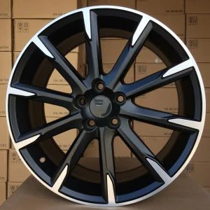 Juego de 4 llantas California Black-Metal 18
