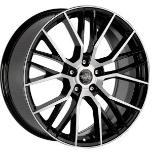 Juego de 4 llantas Gladiator Black-Metal 19