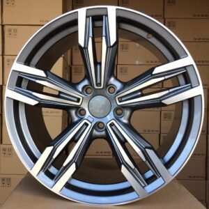 Juego de 4 llantas B66 Grey-Metal 18