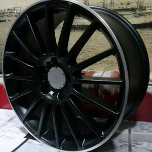 Juego de 4 LLANTAS PARA Slradar Black Aro-Metal 18