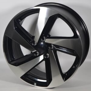 Juego de 4 llantas Nairobi Black Metal 18