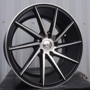 Juego de 4 llantas C Vintage Black-Metal 18