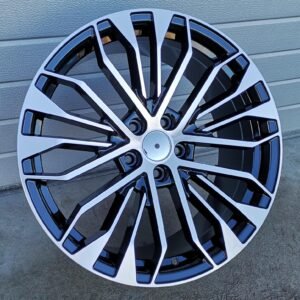 Juego de 4 llantas Abu Dabi Black-Metal 18