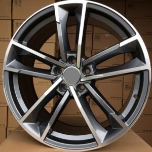 Juego de 4 llantas Dominica Grey-Metal 18