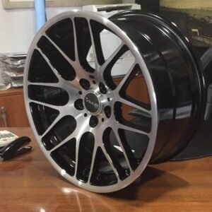 Juego de 4 llantas Avus Csla Black Metal 18