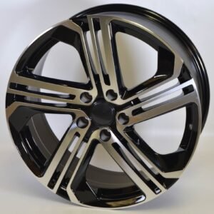 Juego de 4 llantas Kenia Black-MEtal 18