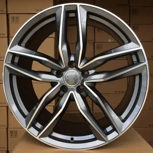Juego de 4 llantas Male Grey-Metal 22