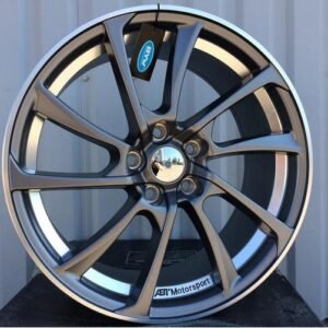 Juego de 4 llantas Abrada Antracita 18