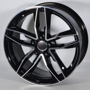 Juego de 4 llantas Avus Rs6 Black-Metal 18