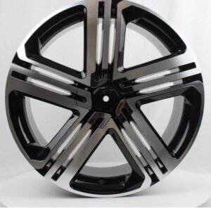 Juego de 4 llantas RGT7 Black-Metal 18