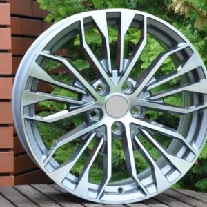 Juego de 4 llantas Abu Dabi Grey-Metal 18