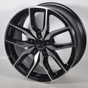 Juego de 4 llantas Rs050 Black-Metal 18