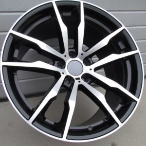 Juego de 4 llantas Brunei Black-Metal 20