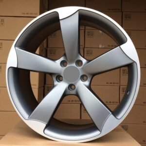 Juego de 4 llantas Italia Grey-Metal 19