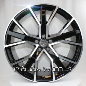 Juego de 4 llantas Zagreb Black-Metal 19