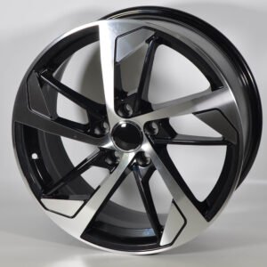 Juego de 4 llantas Rs750 Black-Metal 18