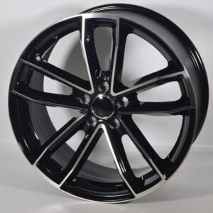 Juego de 4 llantas Rs45 Black-Metal 18