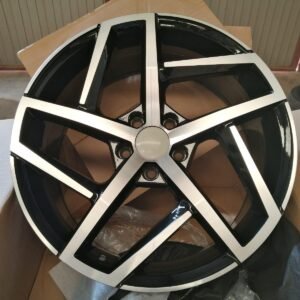 Juego de 4 llantas g18 black pulida 5x112 8x18 et45