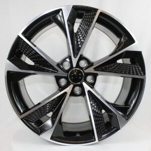 Juego de 4 llantas audi rs7700 black metal 19