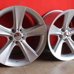 Juego de 4 llantas m77 19x9 et24 y 19x10 et14 72.6 5x120 silver