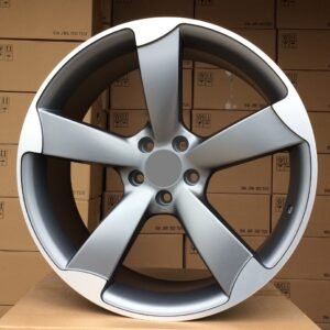 Juego de 4 llantas audi rootx grey metal 19 pulgadas