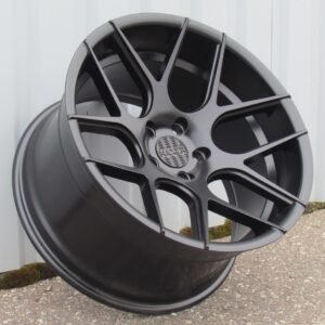 Juego de 4 llantas Haxer concava black 18x8 y 18x9