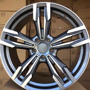 Juego de 4 llantas bmw b65 grey metal 18