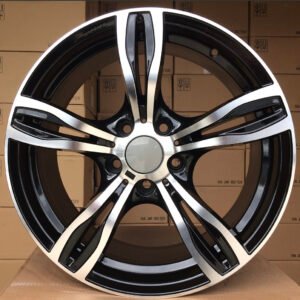 Juego de 4 llantas bmw b6 black 19x8,5 et33 y 19x9,5 et38