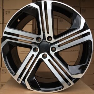 Juego de 4 llantas Volkswagen gtr black metal 18