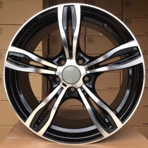 Juego de 4 llantas bmw B6 Black metal 18