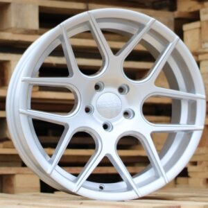 Kit de 4 llantas bmw haxer 18x9 et20 y 18x10 et15 silver