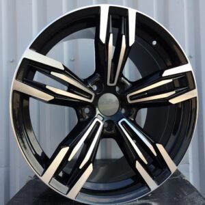 Juego de 4 llantas bmw b6 black metal 18 pulgadas