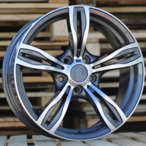 Juego de 4 llantas bmw b6 18x8 et30 Grey Metal