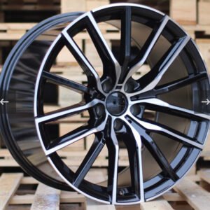 Juego de 4 llantas bmw m15 black metal 21x10 y 21x11,5