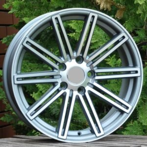 Juego de 4 llantas Bmw V Rocket 18x8 et35 y 18x9 et35 Grey metal