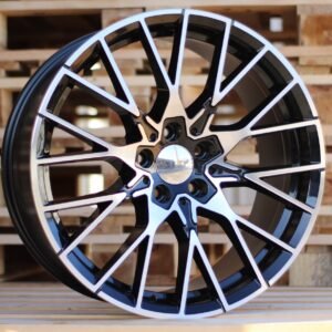 Juego de 4 llantas bmw m22 black metal 8,5 y 9,5 19