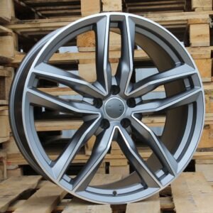 Juego de 4 llantas rs60 Grey metal 21