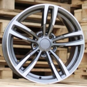 Juego de 4 llantas bmw b4 18x8 et35 Grey metal