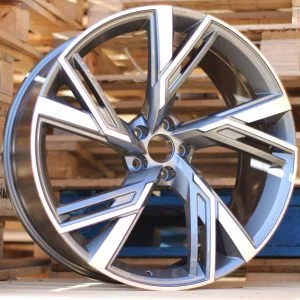 JUEGO DE 4 LLANTAS AUDI RS5X 18 GREY METAL