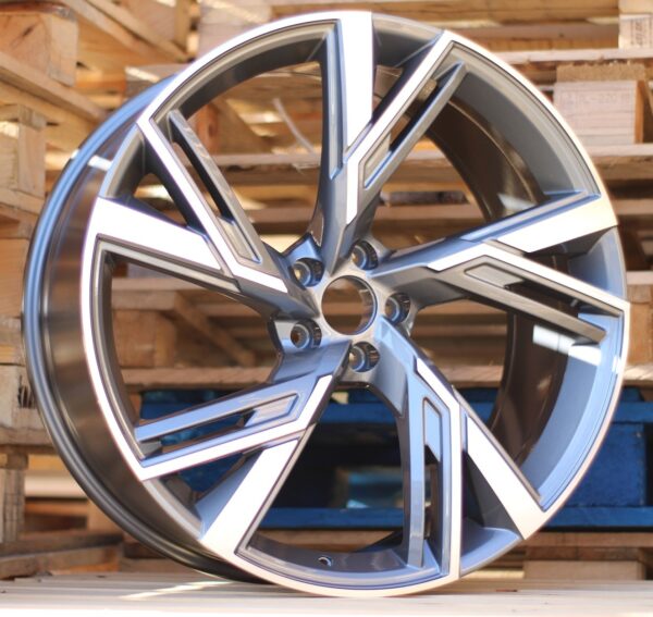 JUEGO DE 4 LLANTAS AUDI RS5X 18 GREY METAL