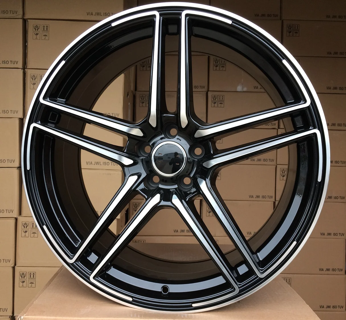 JUEGO DE 4 LLANTAS AUDI RS4181 21 BLACK METAL