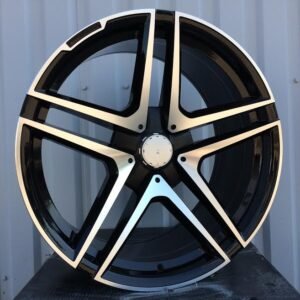 JUEGO DE 4 LLANTAS MERCEDES AM4220 20 BLACK METAL