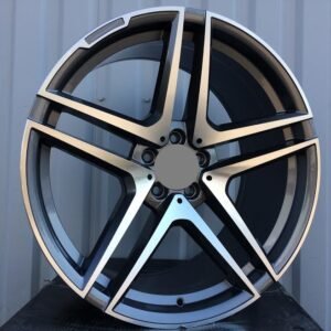 JUEGO DE 4 LLANTAS MERCEDES AM4221 20 GREY METAL