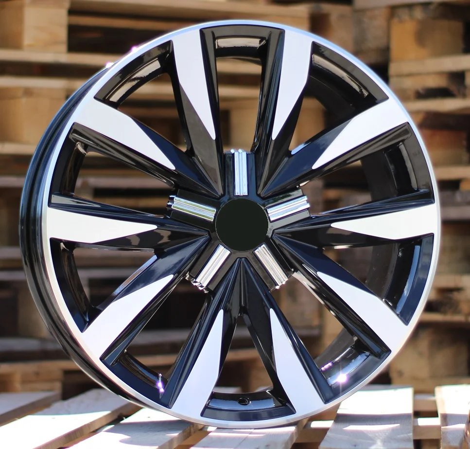 JUEGO DE 4 LLANTAS PARA VW TRANSPORTER 18 BLACK METAL