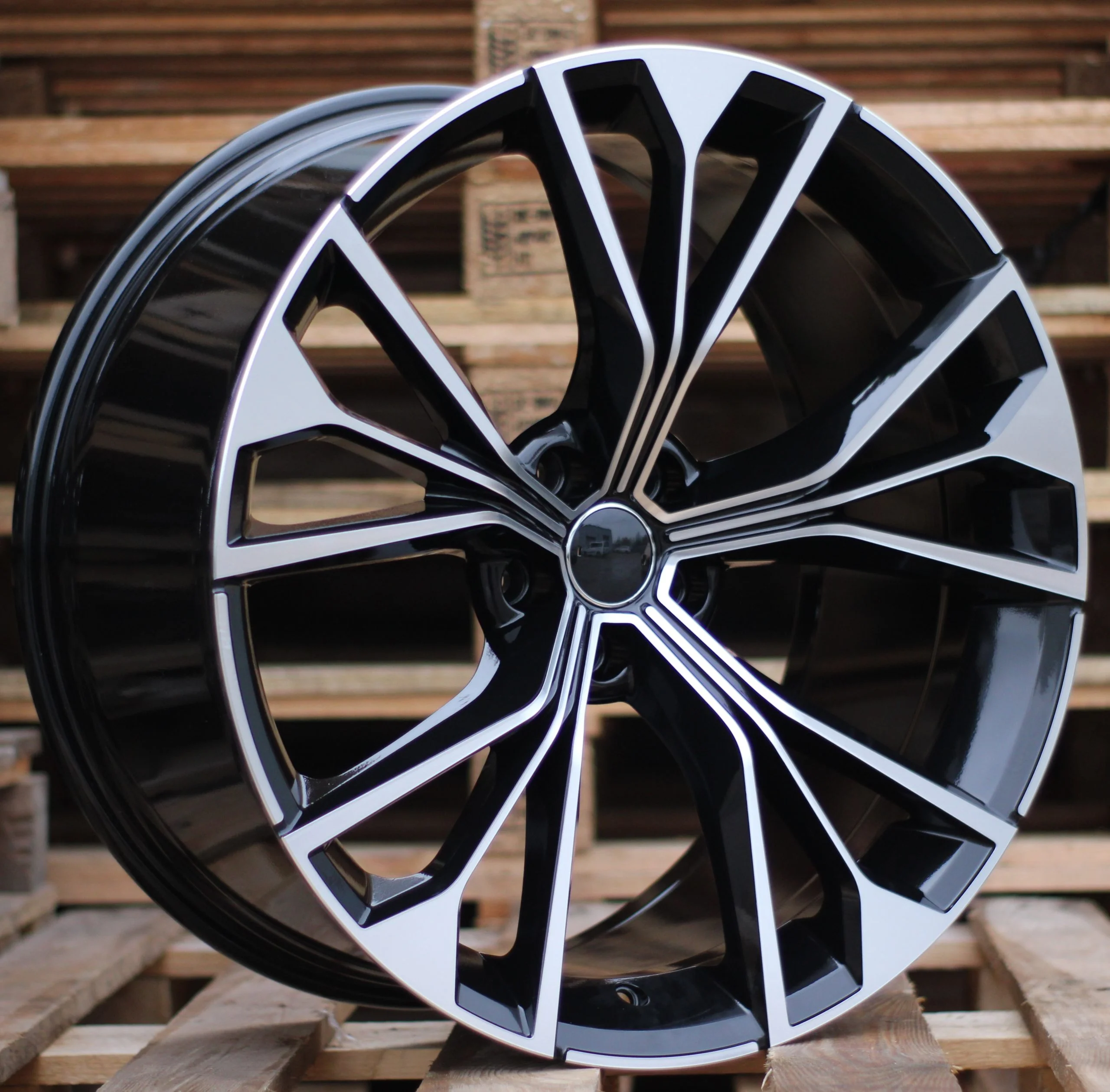 JUEGO DE 4 LLANTAS AUDI RS4183 21 BLACK METAL