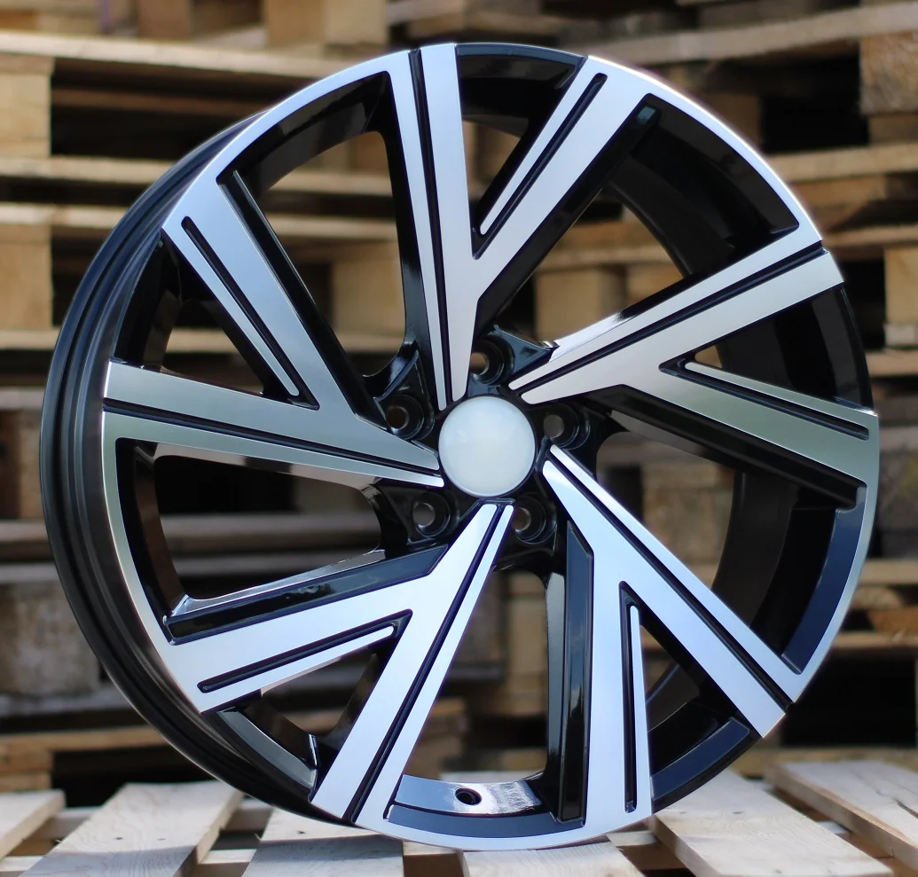 JUEGO DE 4 LLANTAS VW4240 18 BLACK METAL
