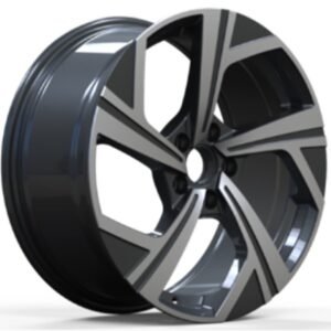 JUEGO DE 4 LLANTAS VW4242 18 BLACK METAL