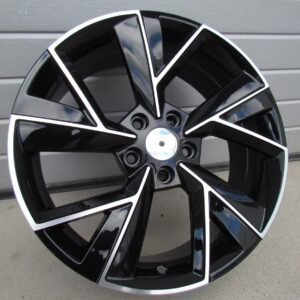 JUEGO DE 4 LLANTAS SKODA K4287 18 BLACK METAL