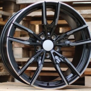 JUEGO DE 4 LLANTAS BMW 4108 18 BLACK METAL