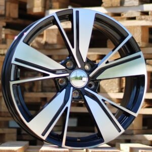 JUEGO DE 4 LLANTAS VW4246 18 BLACK METAL